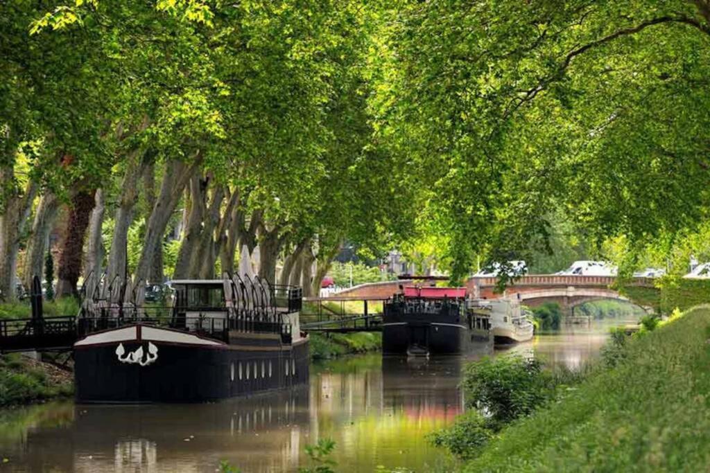 La Halte Du Canal Carcassone Kültér fotó